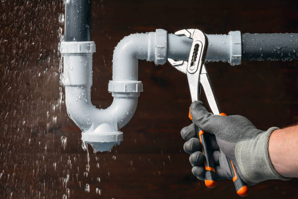 Professional Plumbing technician working in Mechanicsburg, IL